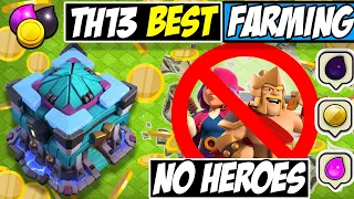 Th13 Best Farming Strategies Without Heroes | Best Farming Best Loot