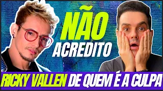 RICKY VALLEN canta "De quem é a culpa" REACTION!!! SHADOW BRASIL | PROGRAMA RAUL GIL