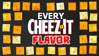 Ranking EVERY Cheez-It FLAVOR...