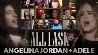 ADELE & Angelina Jordan- All I Ask (mix) Reaction Compilation Premium