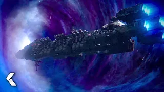 The Wormhole War Scene - Starship Troopers: Invasion (2012)