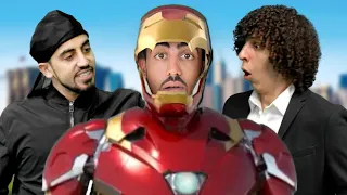 Wenn Iron Man drunter nichts anhat.. Schauspiel OHNE Skript | Jay & Arya