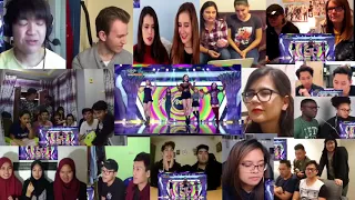 {red velvet} peek a boo comeback stage reaction mashup