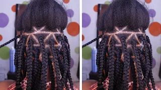 How To Do Triangle Box Braid; Easy and simple steps