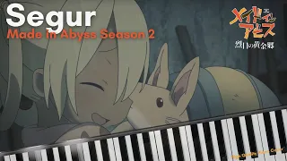 Segur - Made in Abyss Season 2 メイドインアビス 烈日の黄金郷 [Piano Cover] [Synthesia](C=528Hz)Kevin Penkin