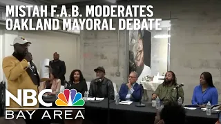 Mistah F.A.B. Moderates Oakland Mayoral Debate