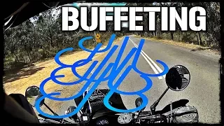 Motorcycle Wind Screen Buffeting Fix!