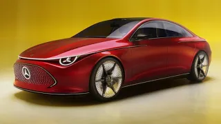 Auf einen Mercedes Concept CLA mit Technik & Motor