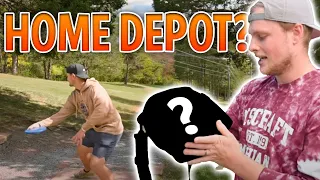 We Bought Discs from Home Depot? | Disc Golf Starter Set Challenge