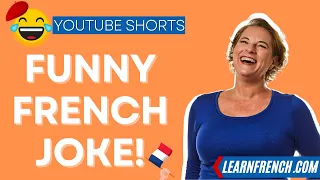 When conjugating verbs in French goes wrong... (Funny French joke) #Shorts