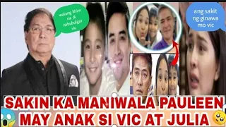 JUST IN!JOEY DE LEON MAY MATINDING REBELASYON SA ANAK NI VIC SOTTO AT JULIA CLARETE PAULEEN NAPAIYAK