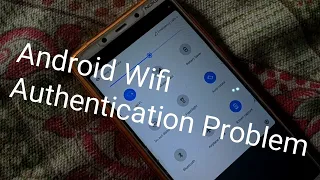 how to fix Android Wifi Authentication Problem [6 Easy Ways]
