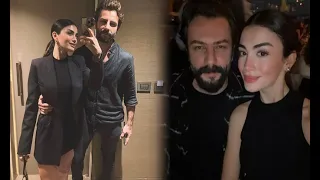 Özge Yağız brought Gökberk Demirci to her cousin's wedding!