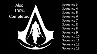 Assassin's Creed Blackflag All save games including 100% ( for Mechanic or RLD! Packs- Users)