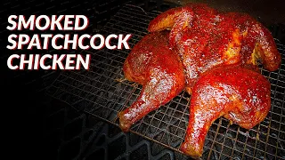Smoked Chicken On A Pit Boss | Spatchcock Chicken On A Pellet Grill