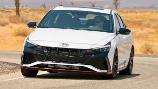 Hyundai ELANTRA N 2022 - ПЕРВЫЙ ВЗГЛЯД: экстерьер, интерьер и звук (спецификация для США)