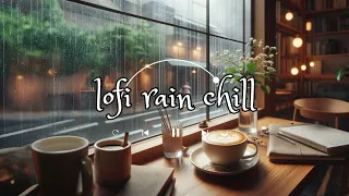 Listen to the sound of rain and feel the gentle soothing of lofi music.