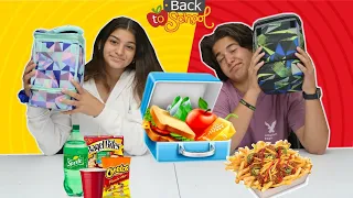 THE LUNCH BOX SWITCH UP CHALLENGE !!