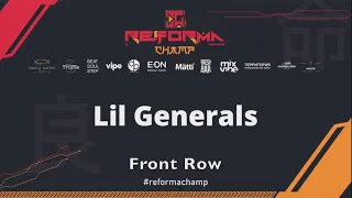 Lil Generals|Skills Kids Pro|Front Row