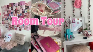 MY PINK Y2K ROOM TOUR 2022 | girly, hello kitty, 2000's aesthetic