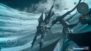 Leviathan Boss Fight with cutscenes - Final Fantasy XV