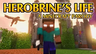 Minecraft Video "Herobrine's Life" - Parody of Something Just Like This By Coldplay #herobrine