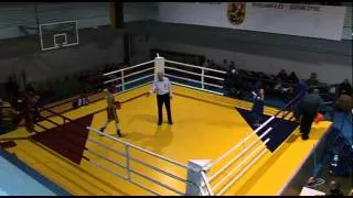 O. Juškevičius vs D. Galdikas (42 kg). 2011 metų Lietuvos jaunučių moksleivių pirmenybės