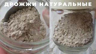 #ДРОЖЖИ НАТУРАЛЬНЫЕ ГОТОВИМ ДОМА ИЗ 2х ингредиентов