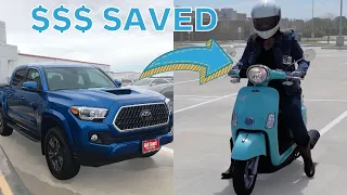 How Much I've REALLY 💰 Saved Riding a Scooter