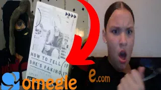 Funny Book Covers Prank In Omegle - Zed Styles