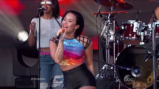 Demi Lovato - Cool For The Summer | Live Jimmy Kimmel 2015