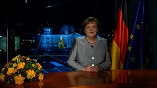 Merkel vows greater international role for Germany in 2019