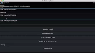 ENIGMA2 IPTV BOUQUETS INSTALL, ANDROID APP METHOD