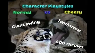 Tekken Normal VS Cheesy Playstyles PT.3 (Armor King & King)