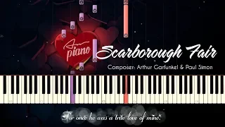 Scarborough Fair - Piano Cover  Piano Lyrics