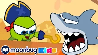 Om Nom Stories - Super-noms: Bath Time and PIRATES! | Cut The Rope | Funny Cartoons | Kids Videos