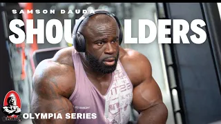 Mr Olympia 2023 series | Shoulders & abs workout 12,5 weeks out | Samson Dauda