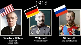 Timeline - leaders of USA/Germany/Russia(1789-2022) #deuschland #germany #russia