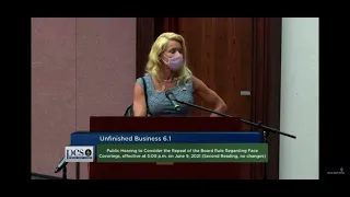 Dawn Peters- Speech at the Pinellas County School Board Meeting 6/8/21