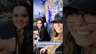 Maiara e Maraisa,Marilia Mendonça no escritório do twitter,facebook e deezer(1)