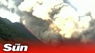 Lava reaches the sea as Italy's Stromboli volcano erupts