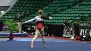 FX Shannon McNatt 2012 WOGA CLASSIC Elite Qual. Optional