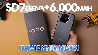 Unboxing iQOO Z9 5G Phantom Black RESMI... AMOLED + REAL AoD!!!