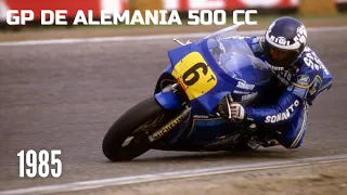 1985. Gran Premio de Alemania 500cc. Hockenheim