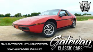 1985 Pontiac Fiero - Gateway Classic Cars - San Antonio/Austin #0321