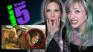 Reacting to 10 SCARY VIDEOS!!! || Nukes Top 5 Reaction