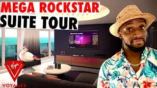 Most EXPENSIVE Suite On The Scarlet Lady | MEGA ROCKSTAR SUITE (Virgin Voyages)