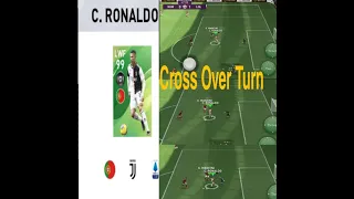 Ronaldo Chop.Easy method of Cross over turn.how to do cross over turn in pes 20