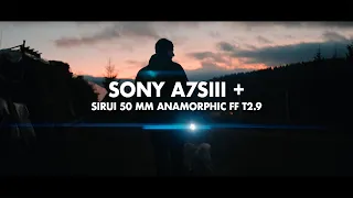 Sony A7siii + Sirui 50 mm FF Anamoprhic T2.9 1.66x Cinematic Footage.