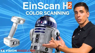 Full COLOR 3D Scanner: the Einscan H2: Full How-To Scanning Tutorial